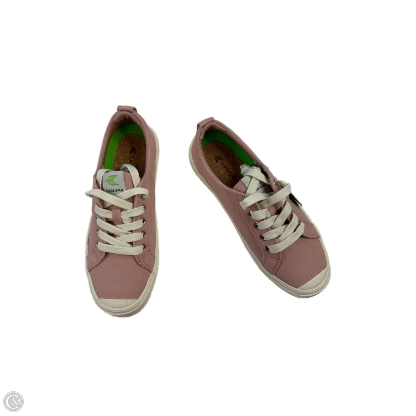 Shoes Sneakers By Cariuma In Pink & White, Size: 8