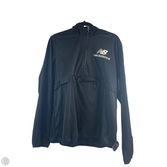 Athletic Jacket By New Balance In Black, Size: Xl