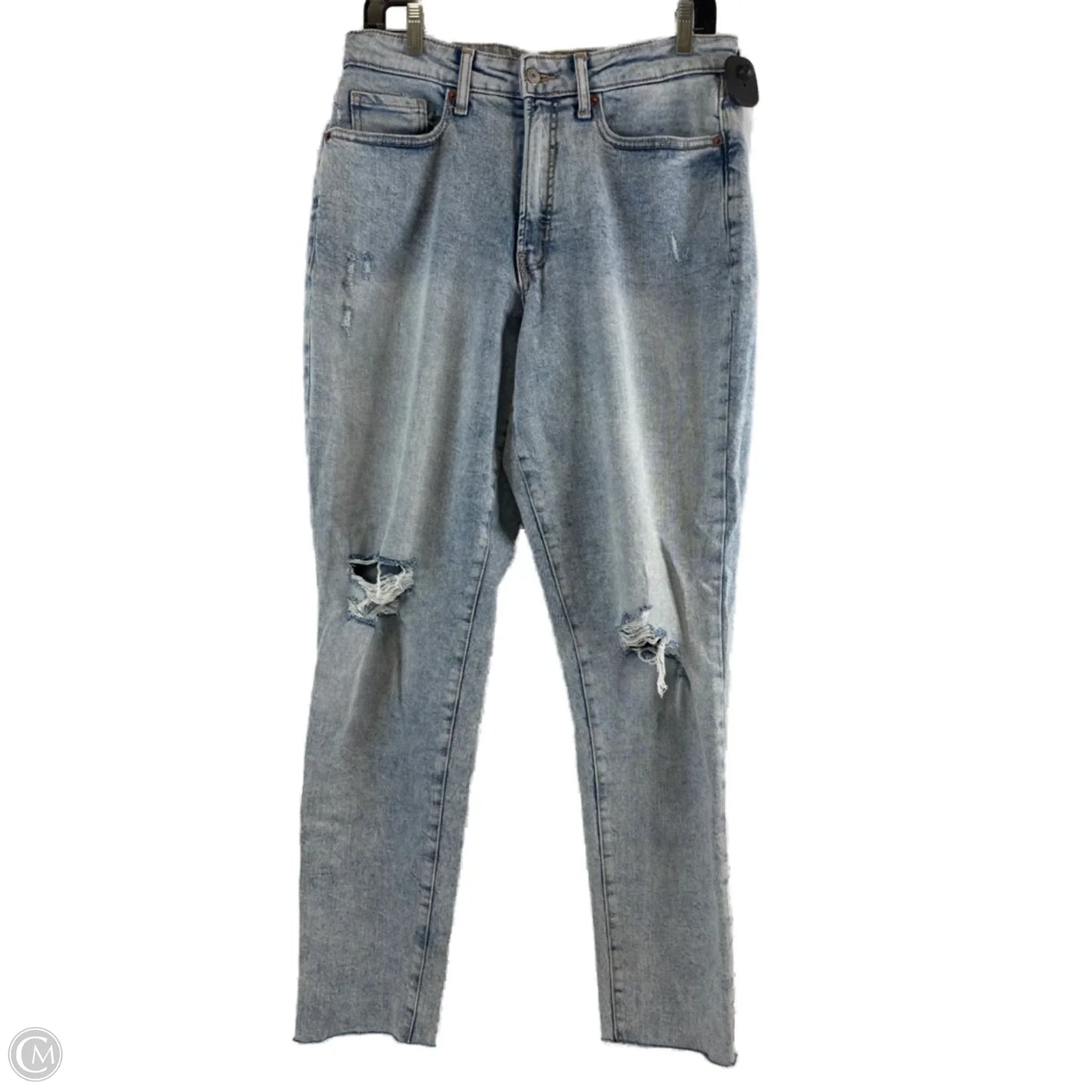 Jeans Straight By Old Navy In Blue Denim, Size: 12