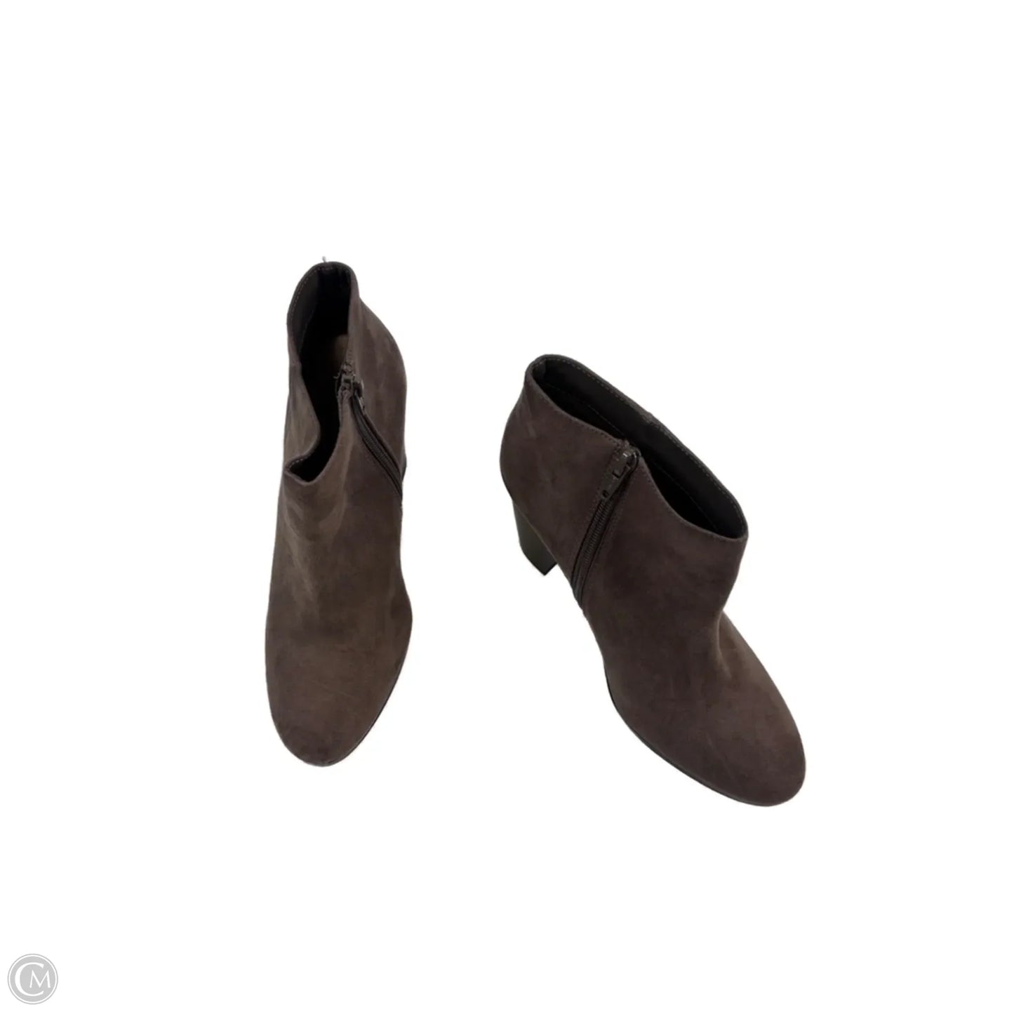 Boots Ankle Heels By Lc Lauren Conrad In Taupe, Size: 8