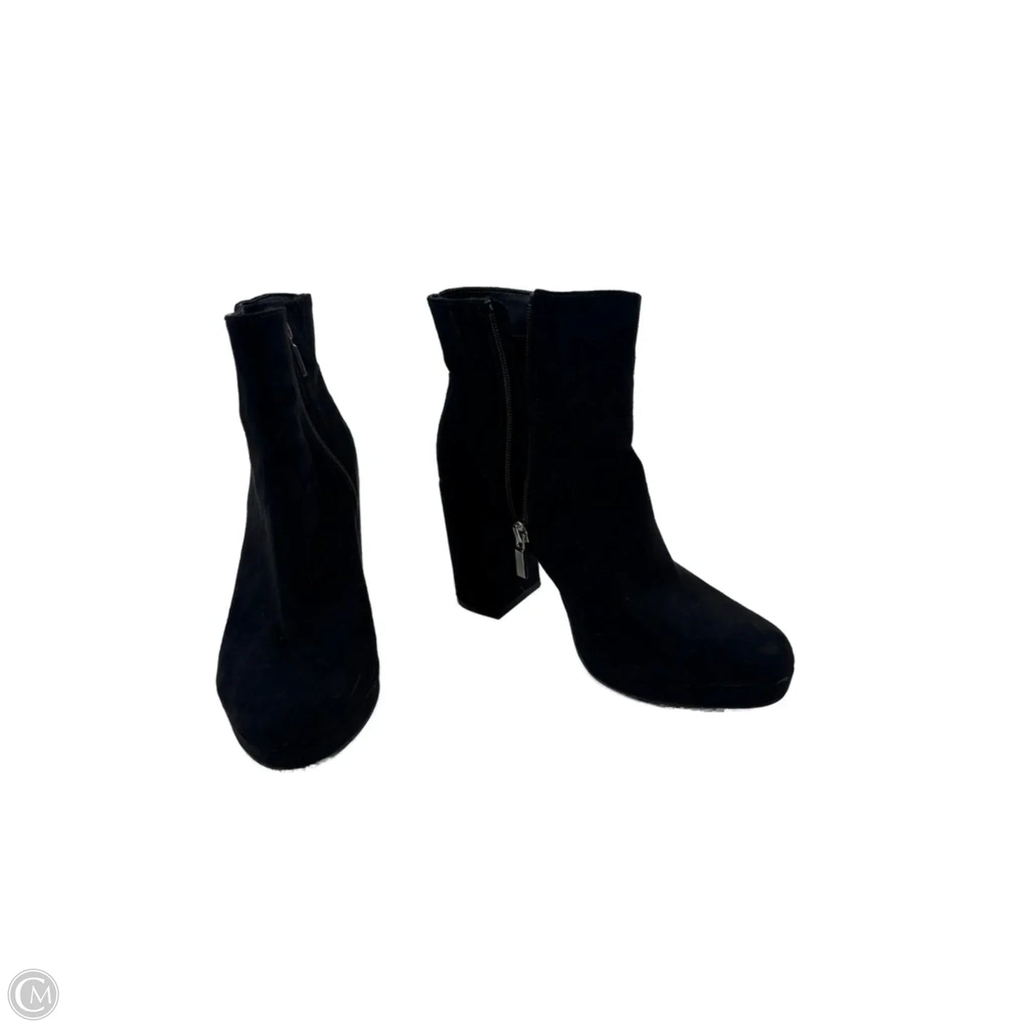 Boots Ankle Heels By A New Day In Black, Size: 8
