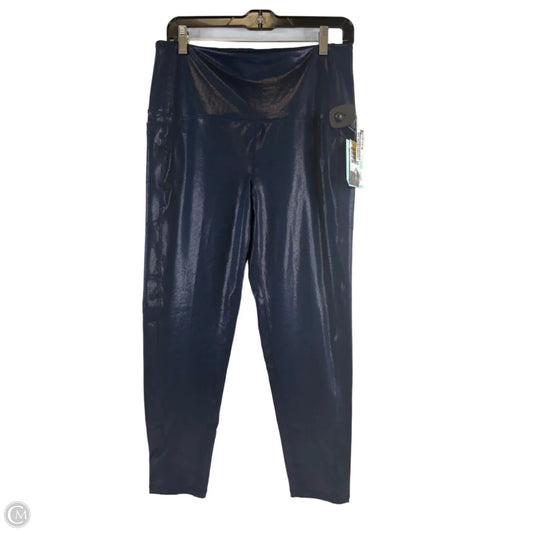 Athletic Leggings By Dsg Outerwear In Blue, Size: L