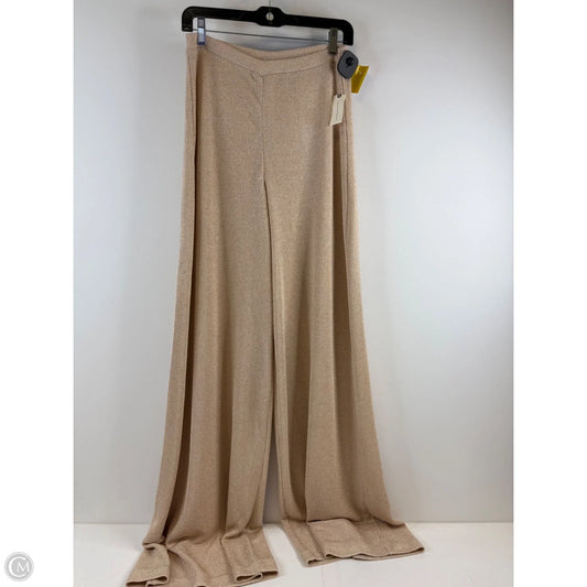 Pants Wide Leg By Clothes Mentor In Gold, Size: 8