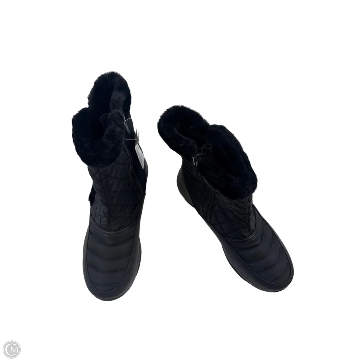 Boots Snow By Easy Spirit In Black, Size: 8