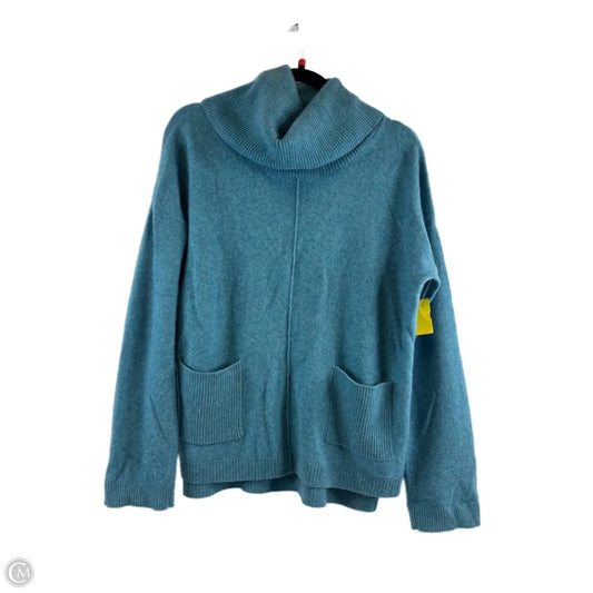 Sweater Cashmere By Tahari In Blue, Size: L