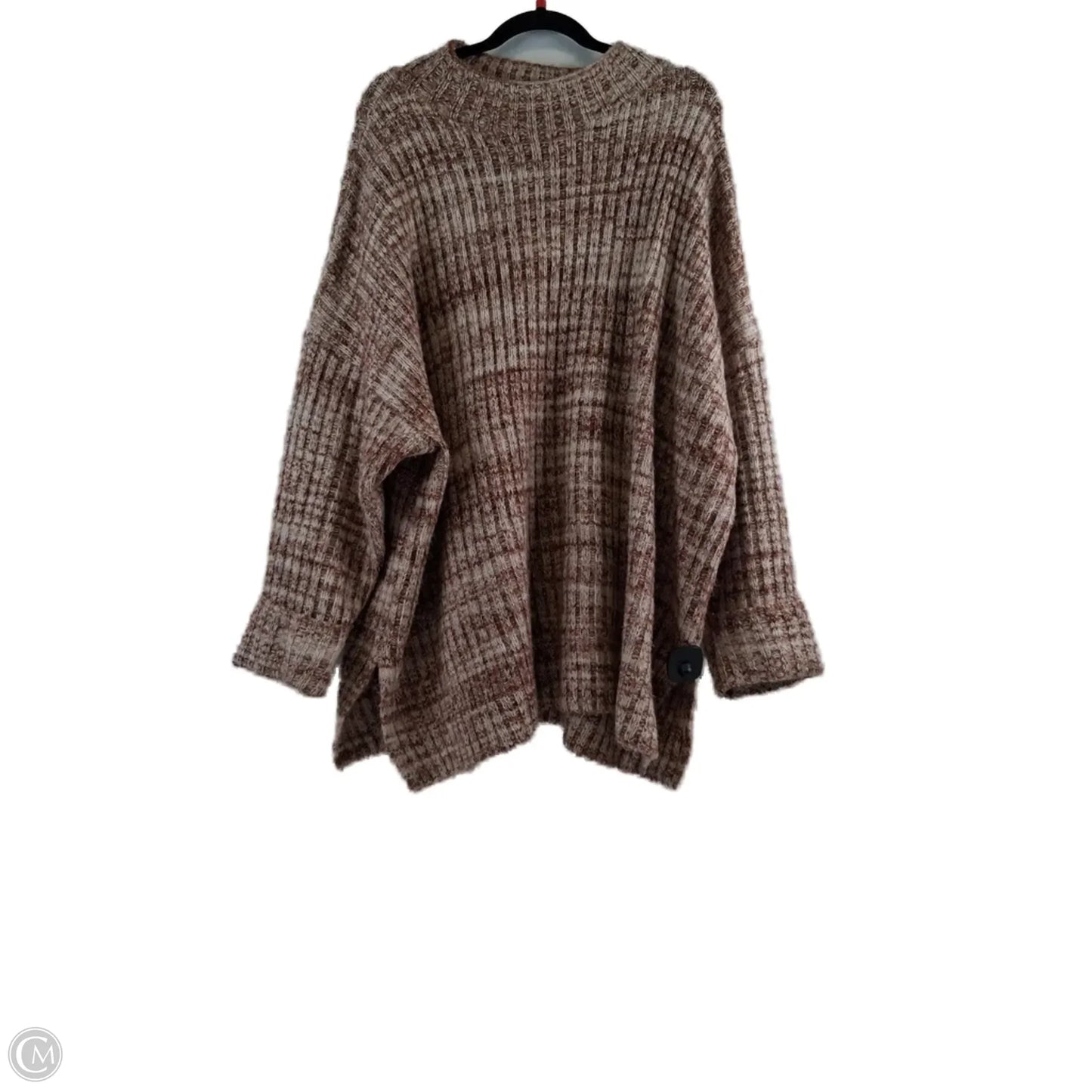 Sweater By Old Navy In Orange & Red, Size: 3x