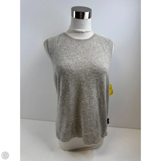 Sweater Cashmere By Lauren By Ralph Lauren In Grey, Size: M