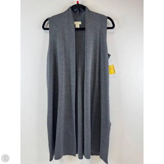 Vest Sweater By St Tropez In Grey, Size: S