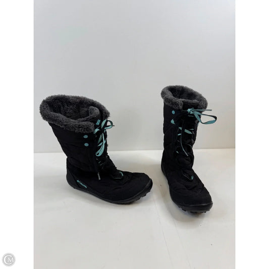 Boots Snow By Columbia In Black, Size: 7