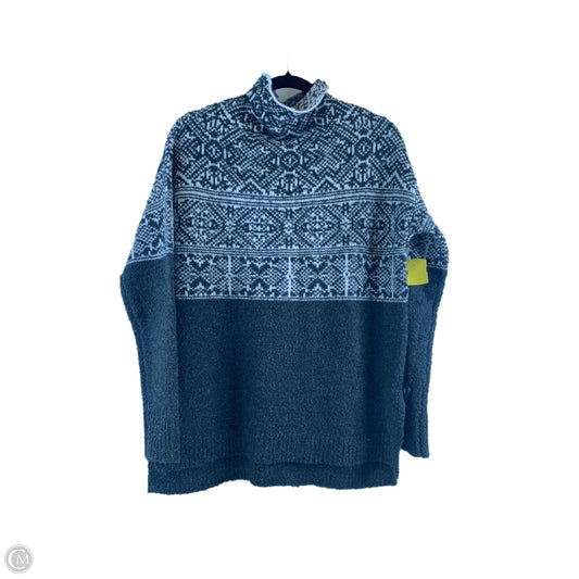 Sweater By Merona In Grey & White, Size: M
