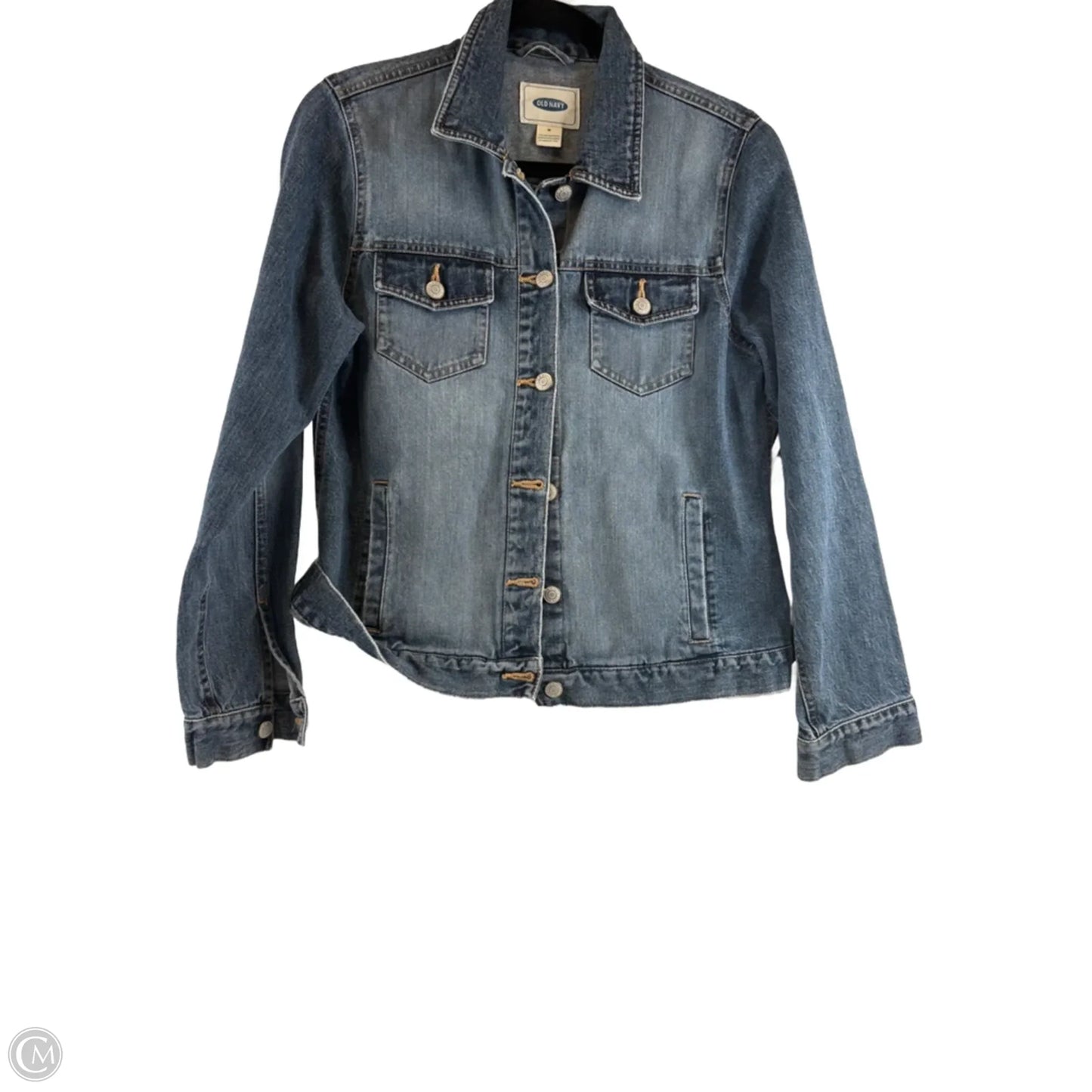 Jacket Denim By Old Navy In Blue Denim, Size: M