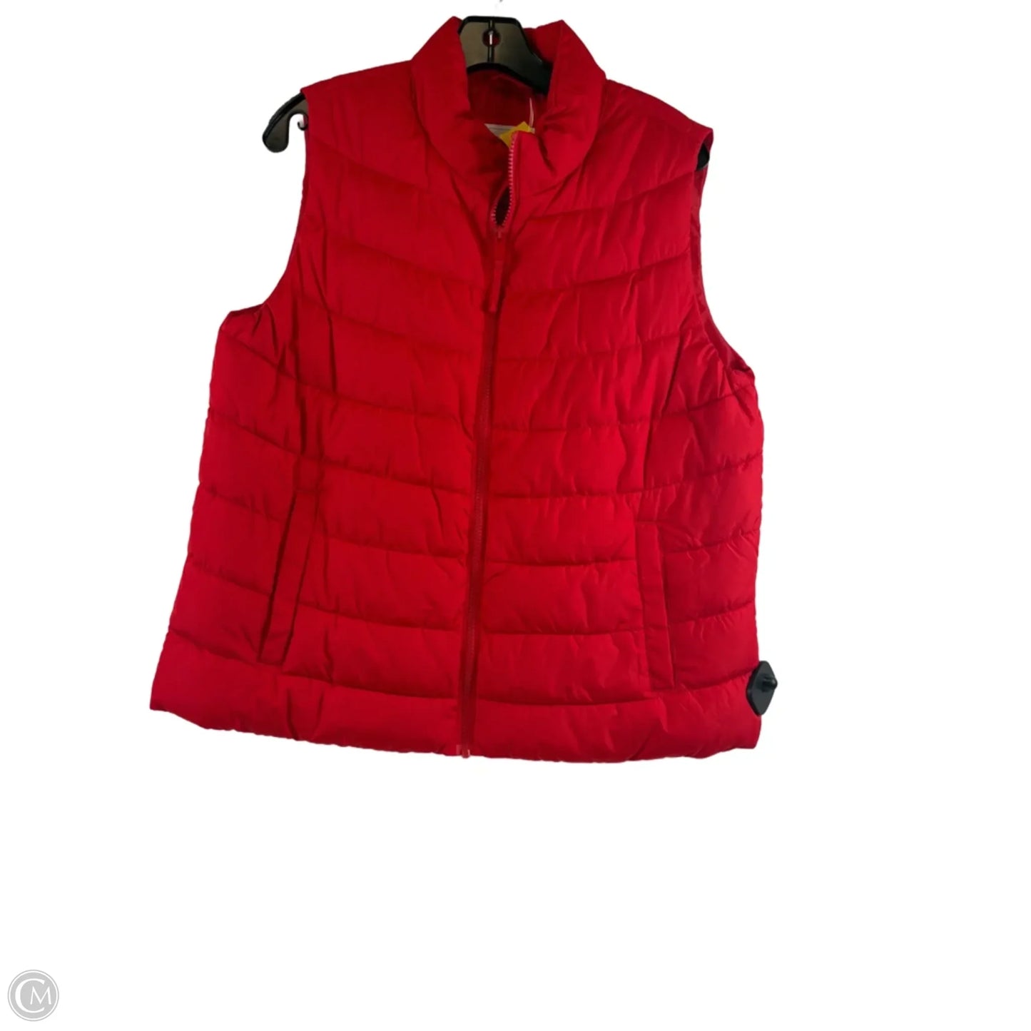 Vest Puffer & Quilted By Gap In Red, Size: L