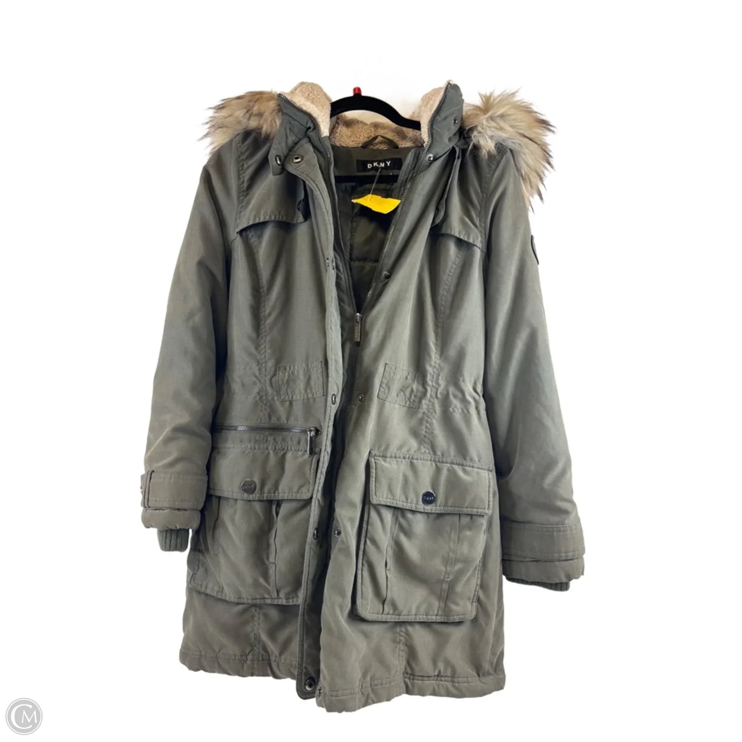 Jacket Other By Dkny In Green, Size: S