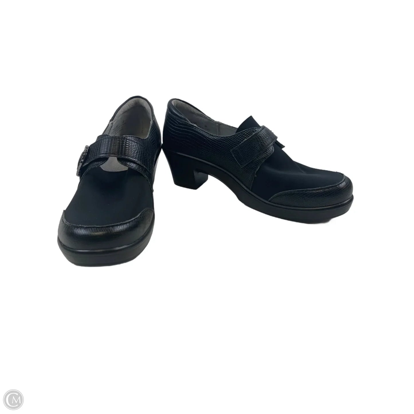 Shoes Heels Block By Alegria In Black, Size: 7.5