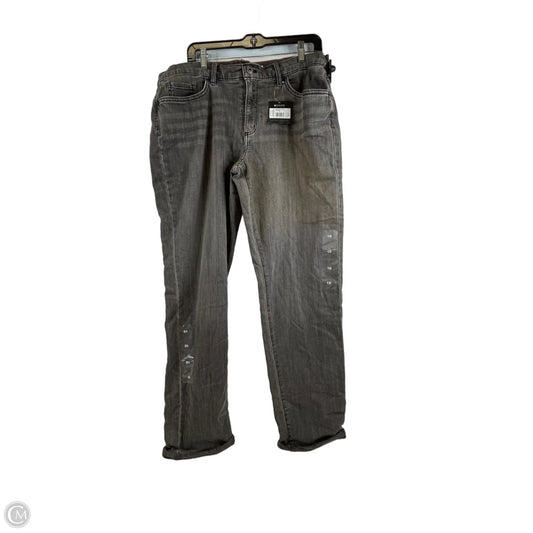 Jeans Boyfriend By Eddie Bauer In Grey Denim, Size: 10