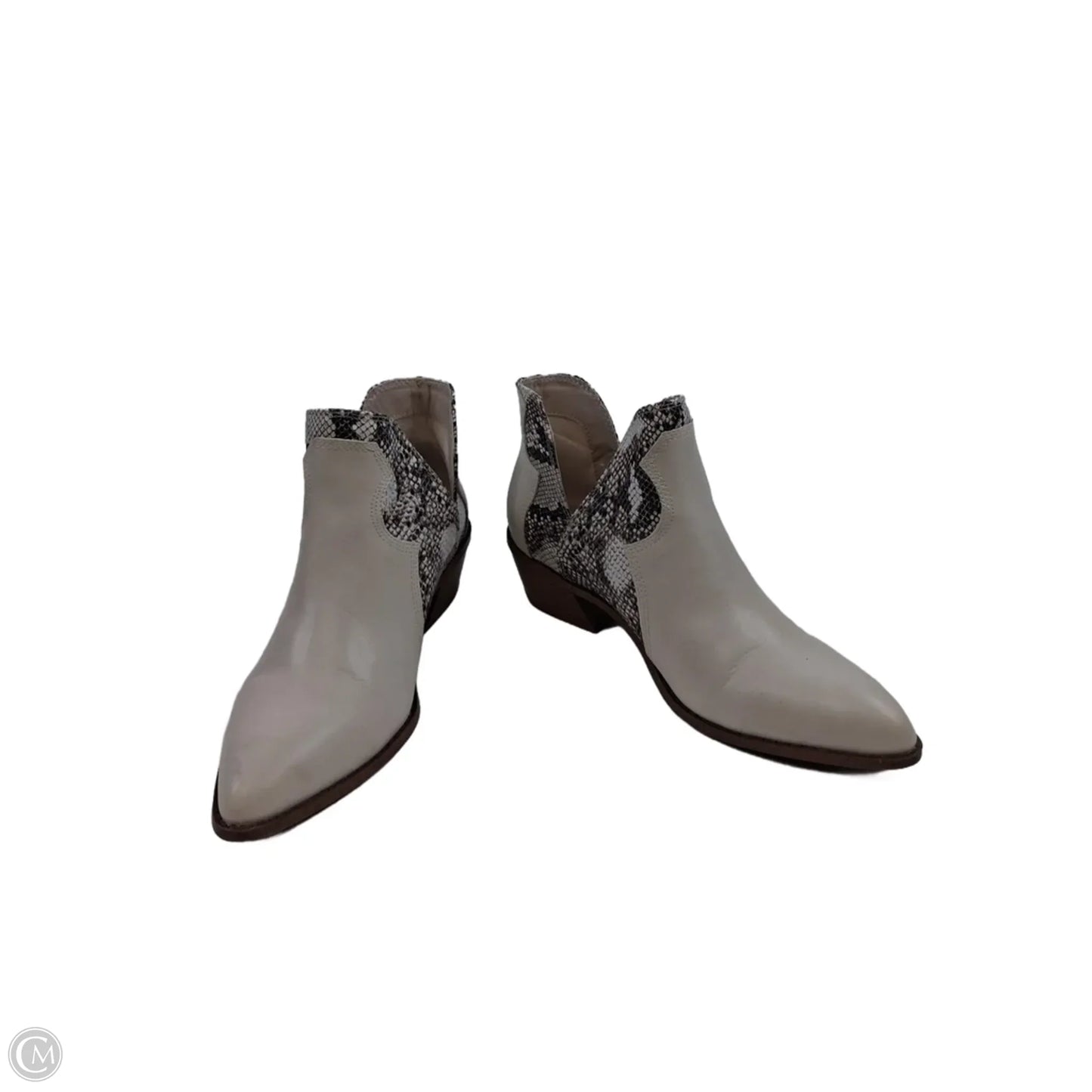 Shoes Heels Block By Fergalicious In Ivory, Size: 8