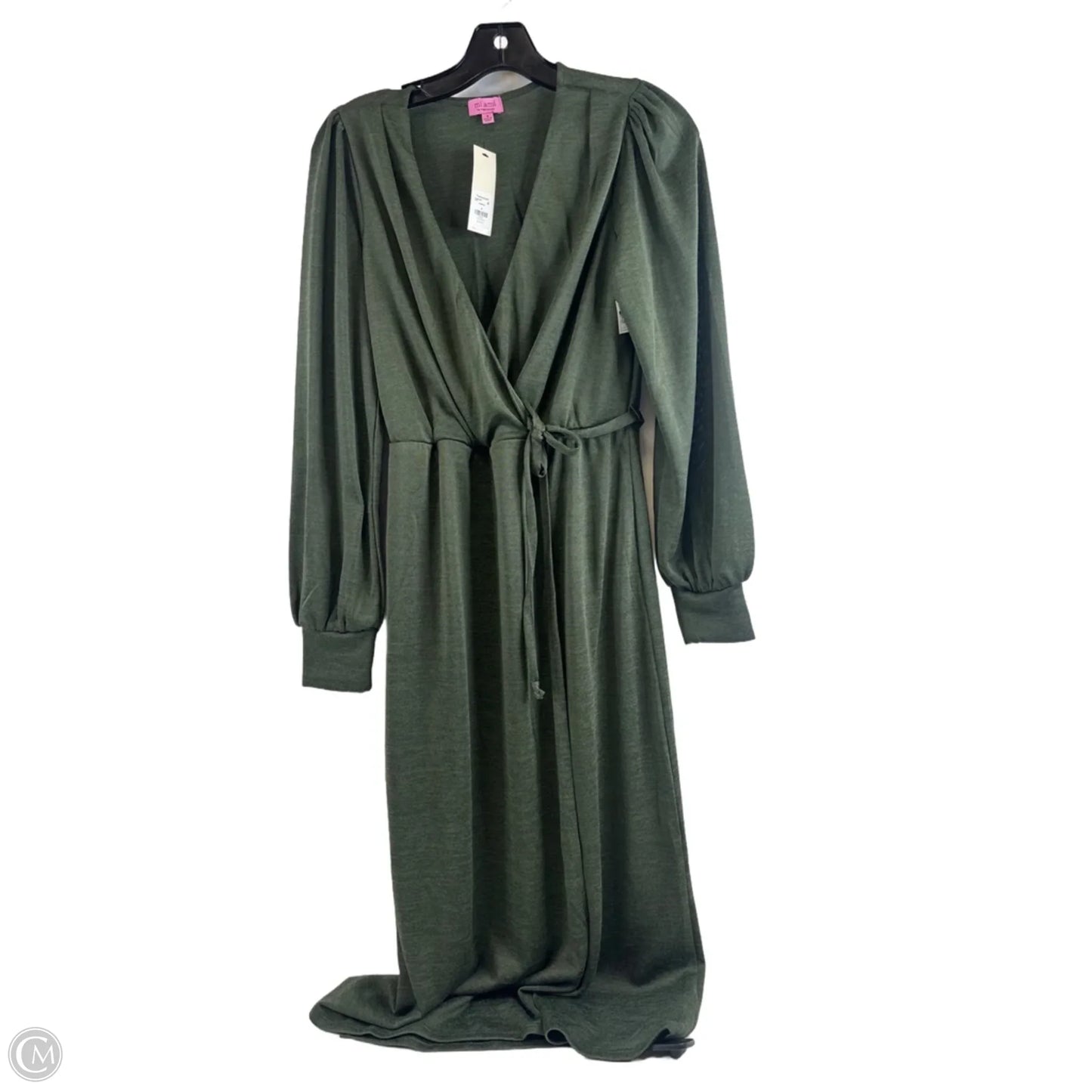 Dress Casual Maxi By Mi Ami In Green, Size: S