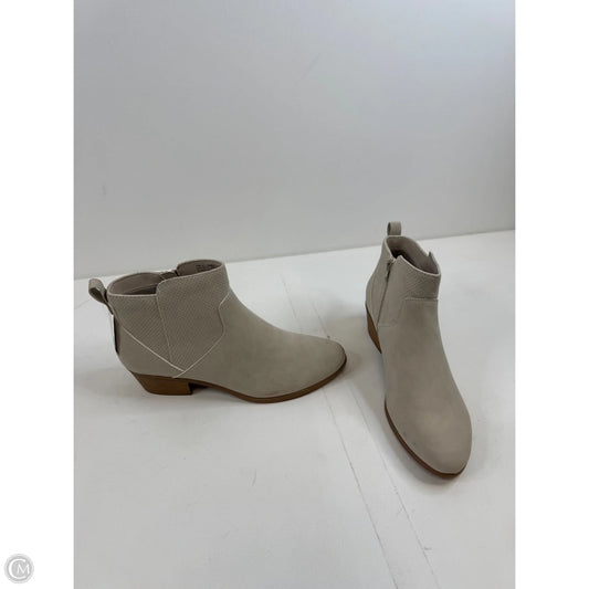 Boots Ankle Heels By Arizona In Taupe, Size: 10