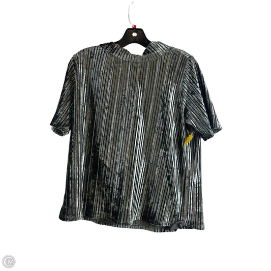 Top Short Sleeve By Loft In Green, Size: M