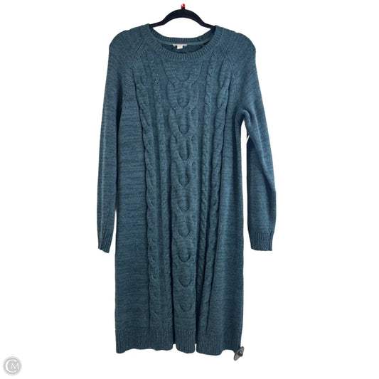 Dress Sweater By J. Jill In Teal, Size: S