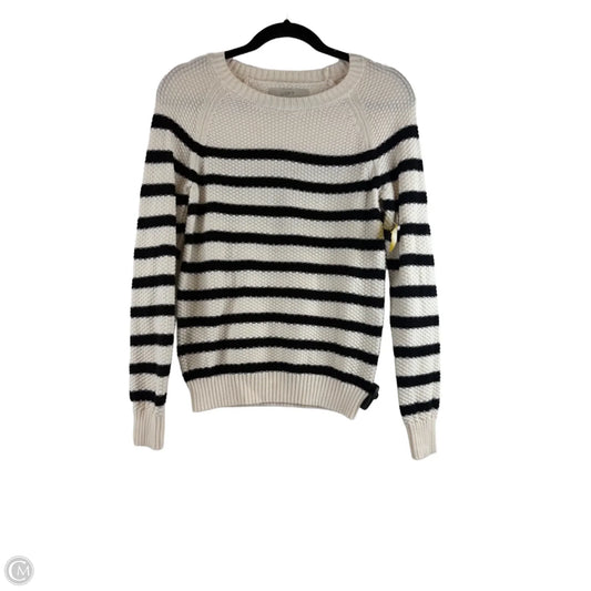 Sweater By Loft In Black & White, Size: Xs