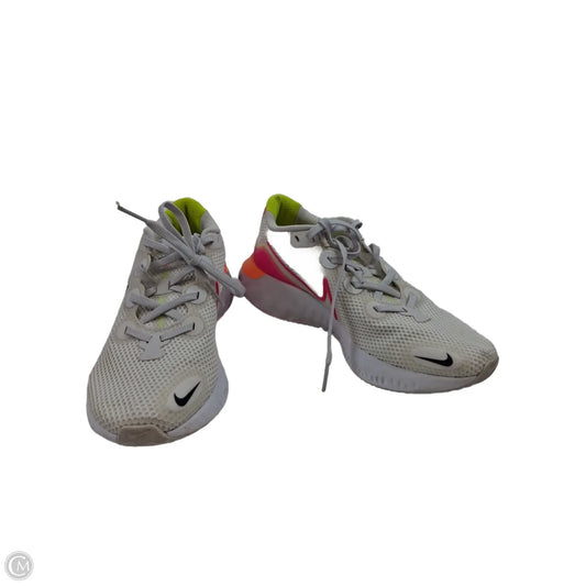 Shoes Athletic By Nike Apparel In Pink & White, Size: 8