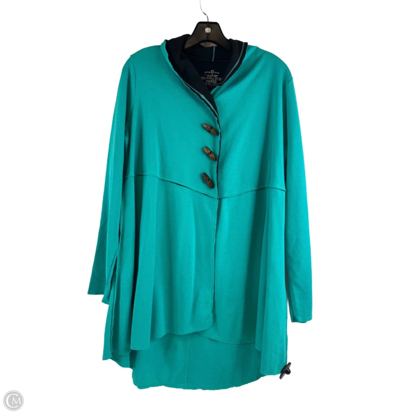 Cardigan By Clothes Mentor In Aqua, Size: S