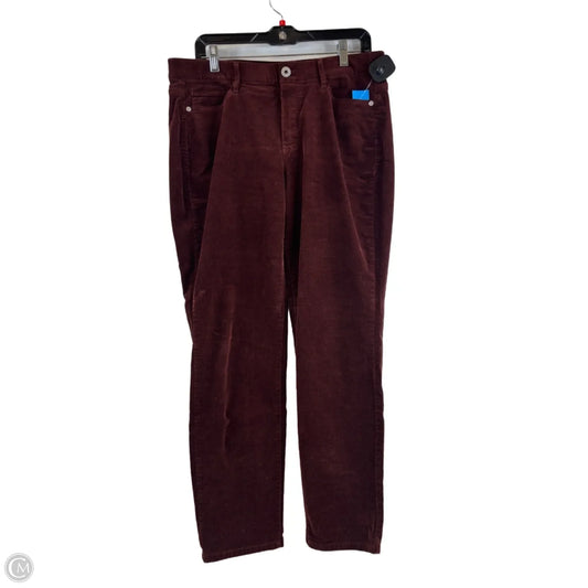 Pants Corduroy By J. Jill In Brown, Size: 8