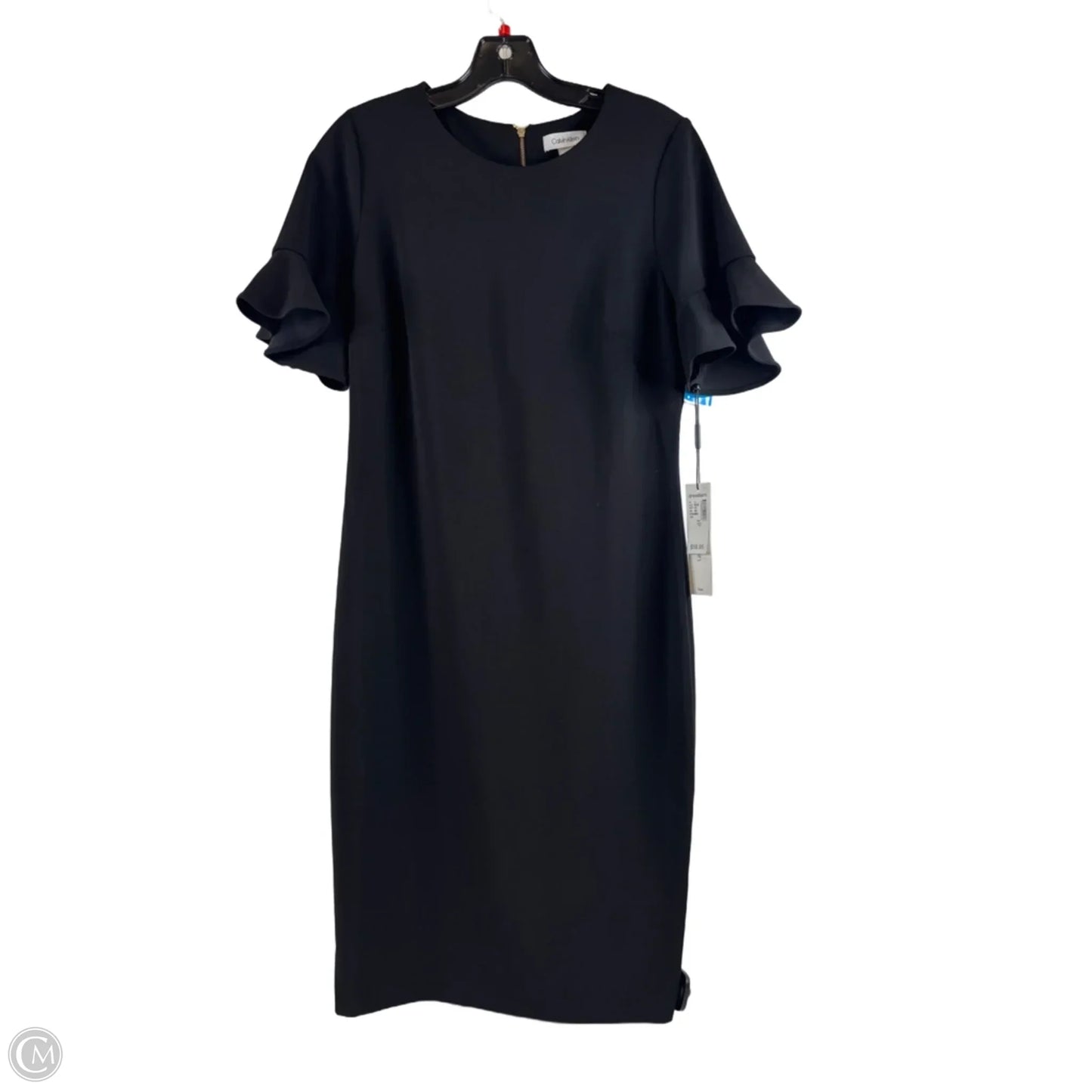 Dress Work By Calvin Klein In Black, Size: M