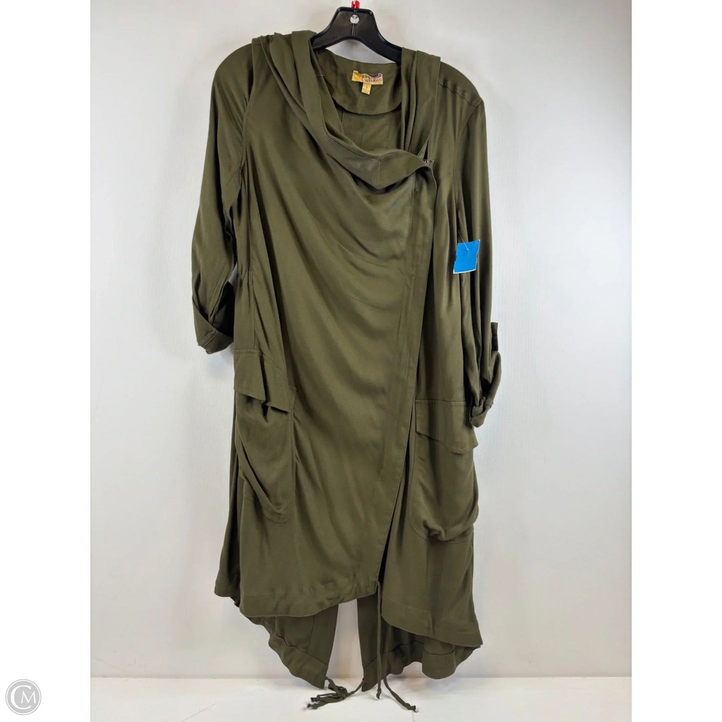 Cardigan Designer By Vera Wang In Green, Size: S