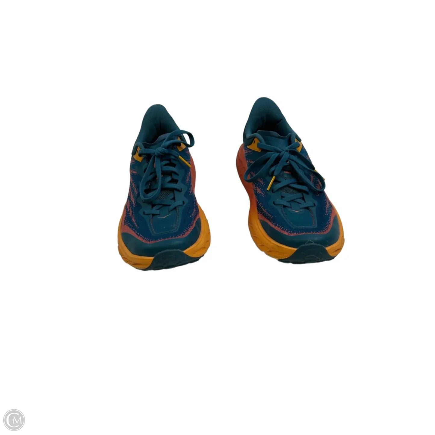 Shoes Athletic By Hoka In Blue & Orange, Size: 8.5
