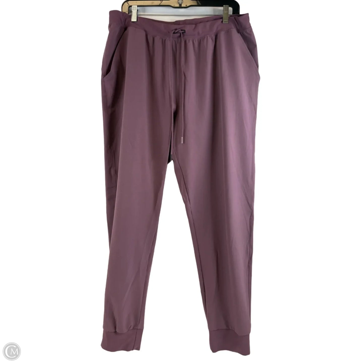 Athletic Pants By Under Armour In Purple, Size: Xl