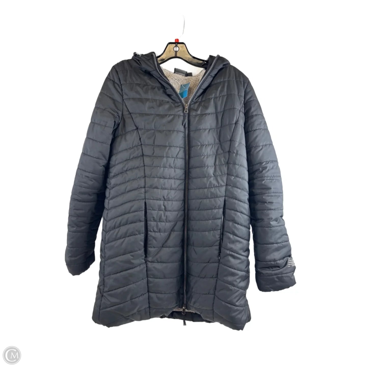 Jacket Puffer & Quilted By New Balance In Black, Size: M