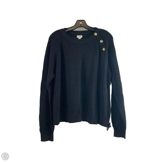 Sweater By J. Crew In Black, Size: L