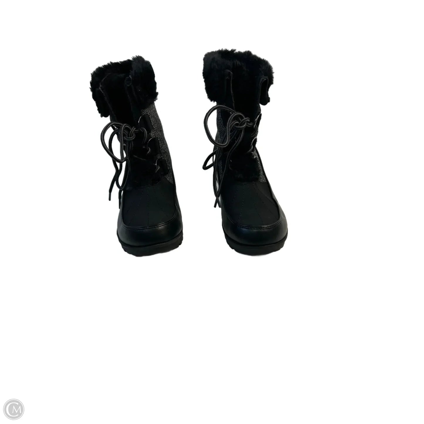 Boots Snow By Jbu By Jambu In Black & Grey, Size: 7.5