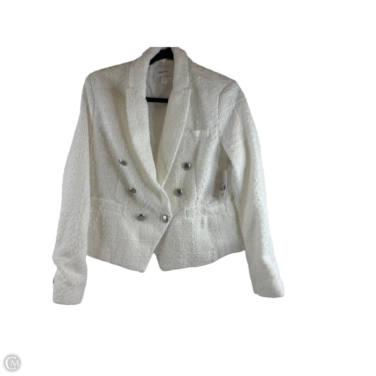 Blazer By Nine West Apparel In White, Size: M