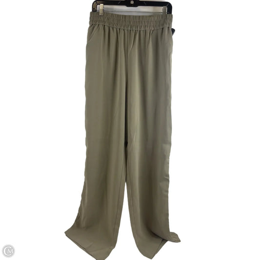 Pants Wide Leg By H&m In Green, Size: 10