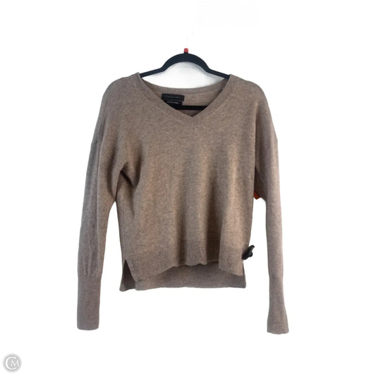 Sweater Cashmere By Tahari In Taupe, Size: M