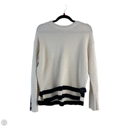 Sweater By Lou And Grey In Black & White, Size: S