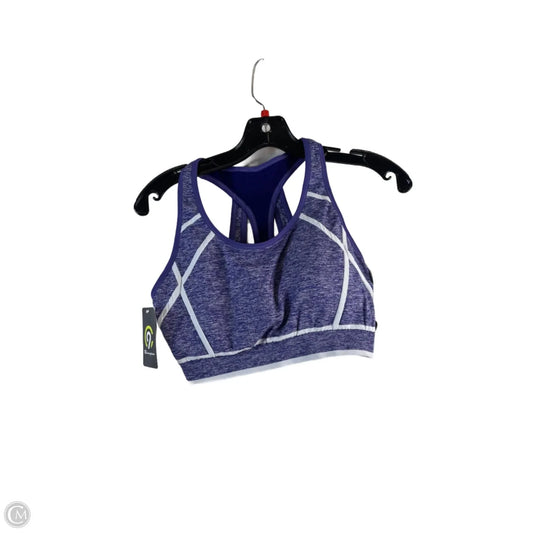 Athletic Bra By Champion In Purple, Size: Xl