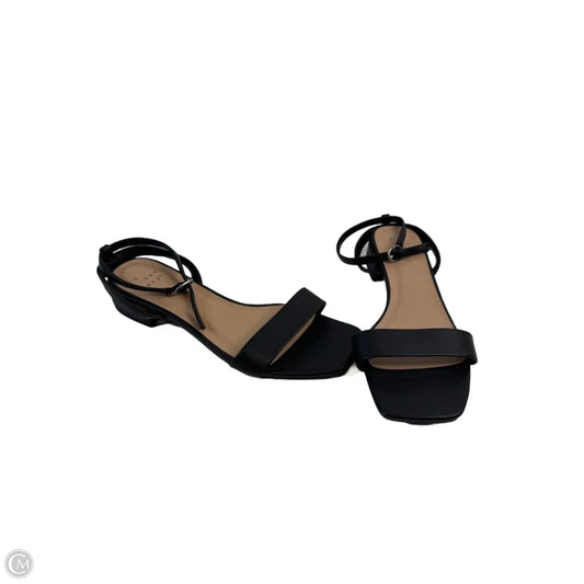 Sandals Heels Block By A New Day In Black, Size: 6.5