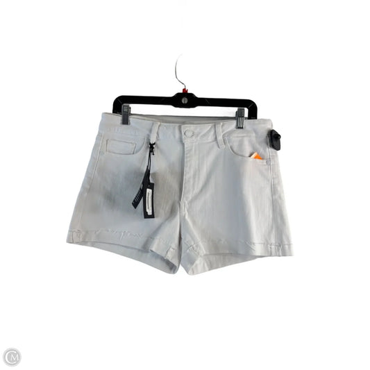 Shorts By Paige In White Denim, Size: 10