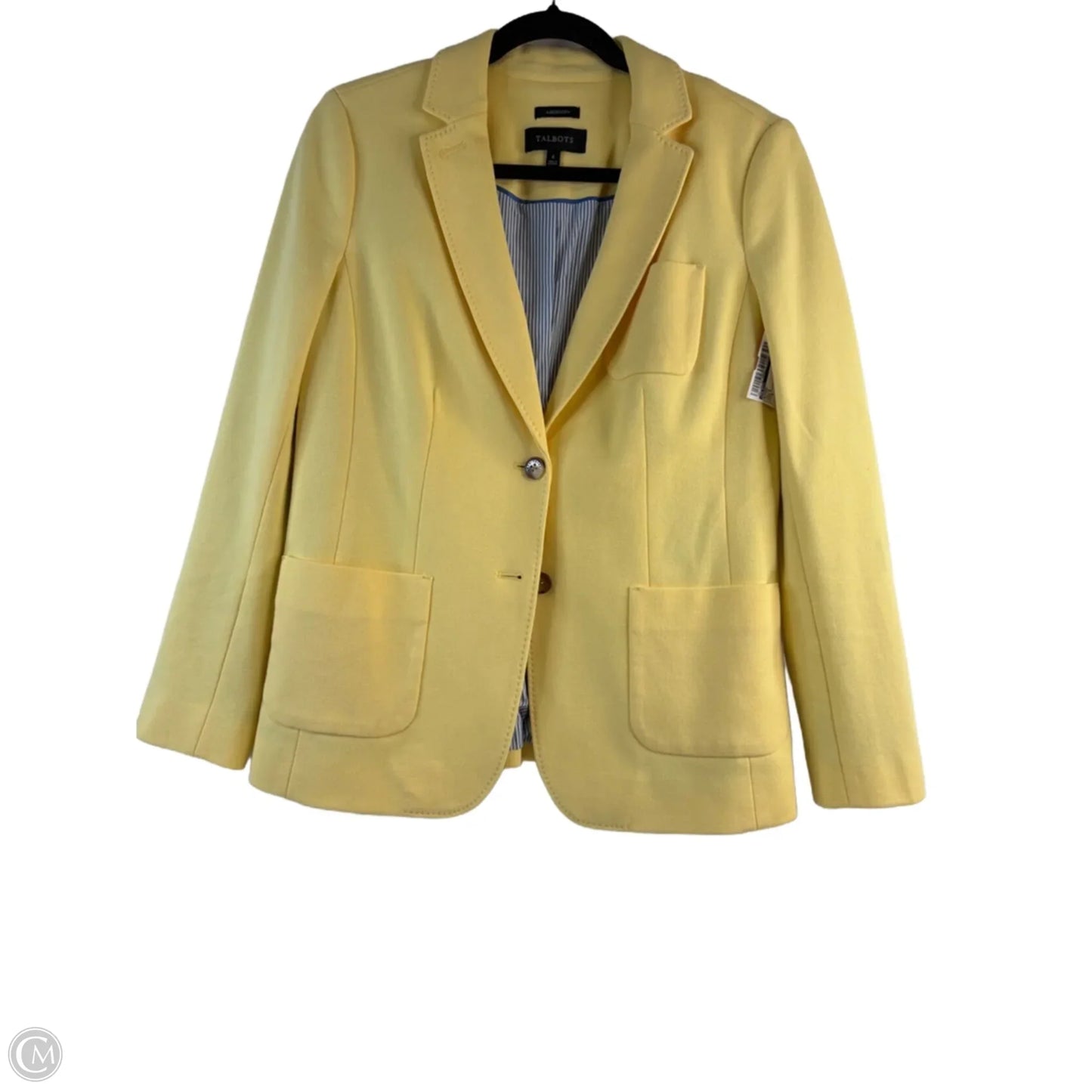 Blazer By Talbots In Yellow, Size: M