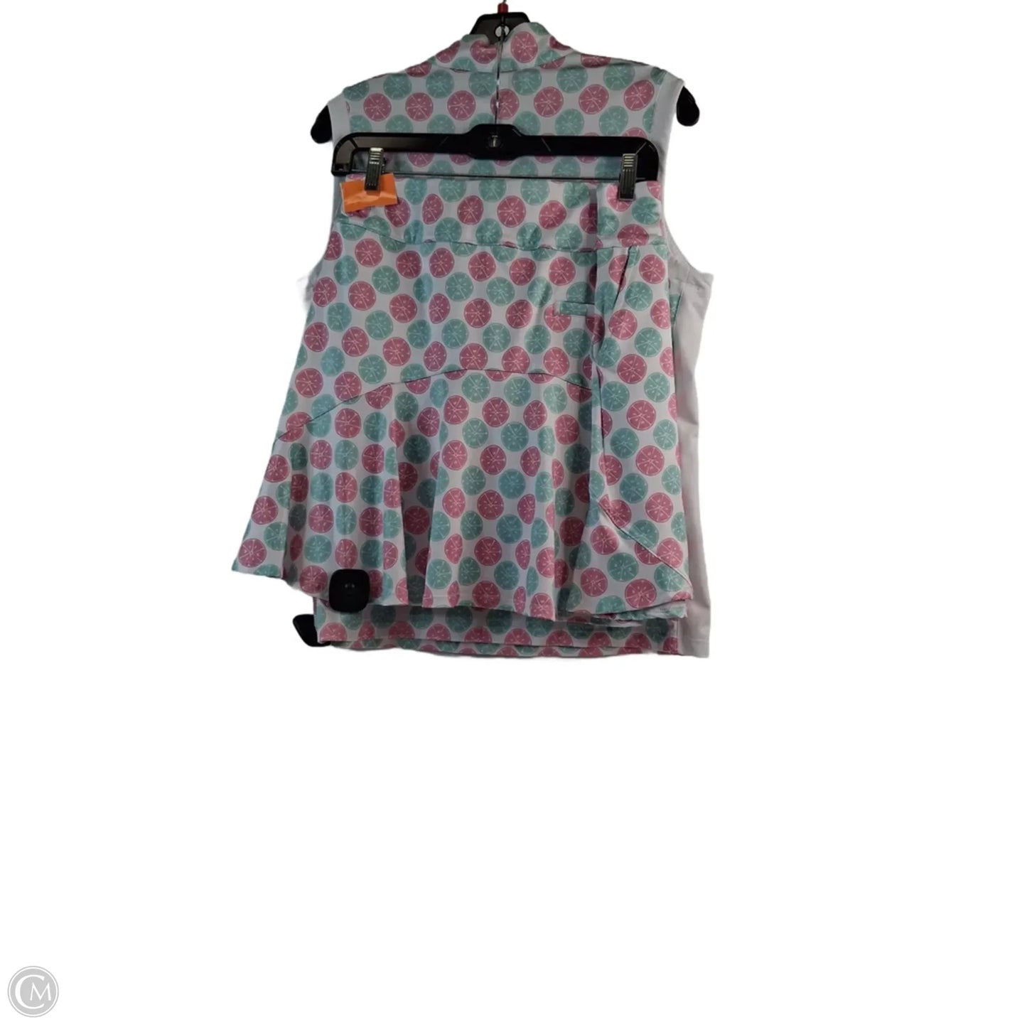 Skort 2pc Set By Coral Bay In Pink & White, Size: M