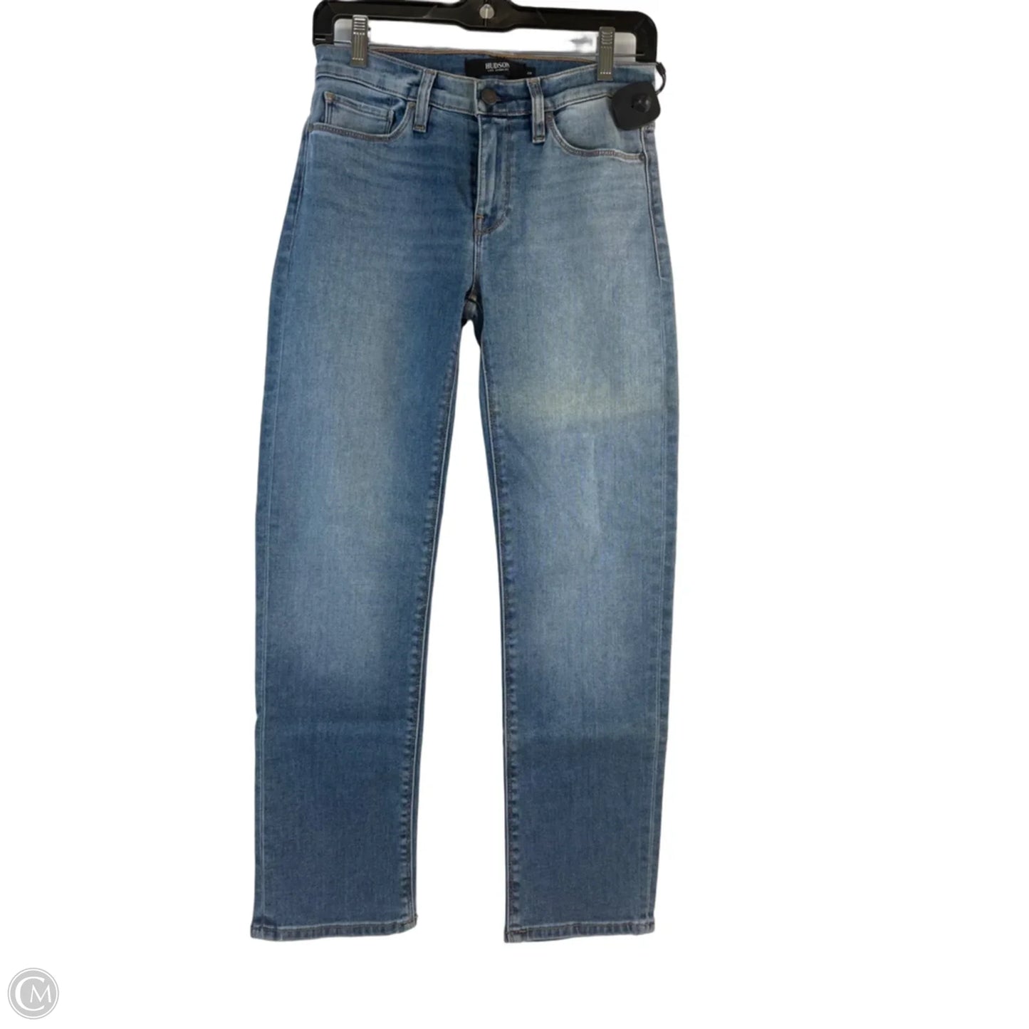 Jeans Skinny By Hudson In Blue Denim, Size: 4