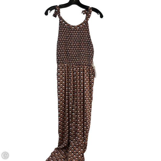 Jumpsuit By Jessica Simpson In Blue & Orange, Size: S