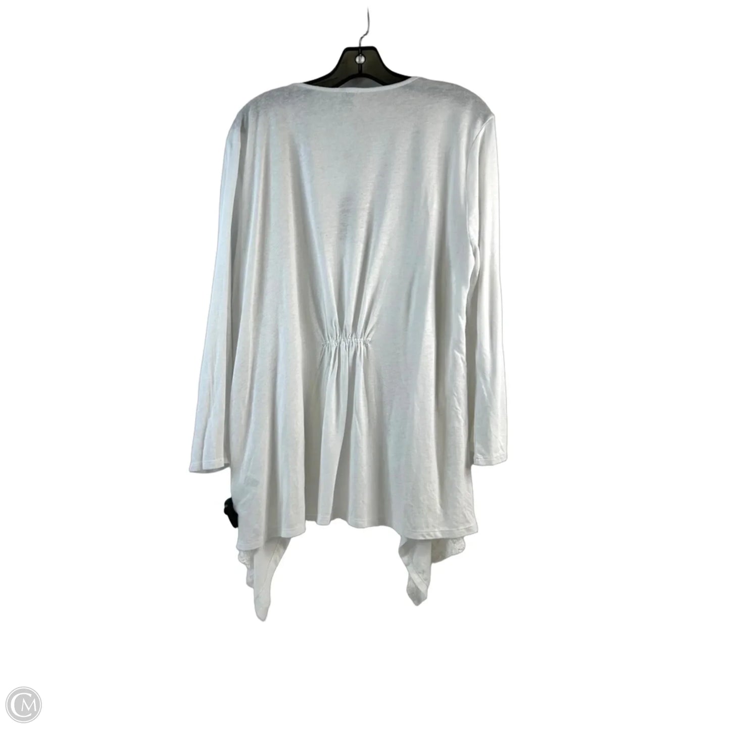 Cardigan By Cupio In White, Size: Xl