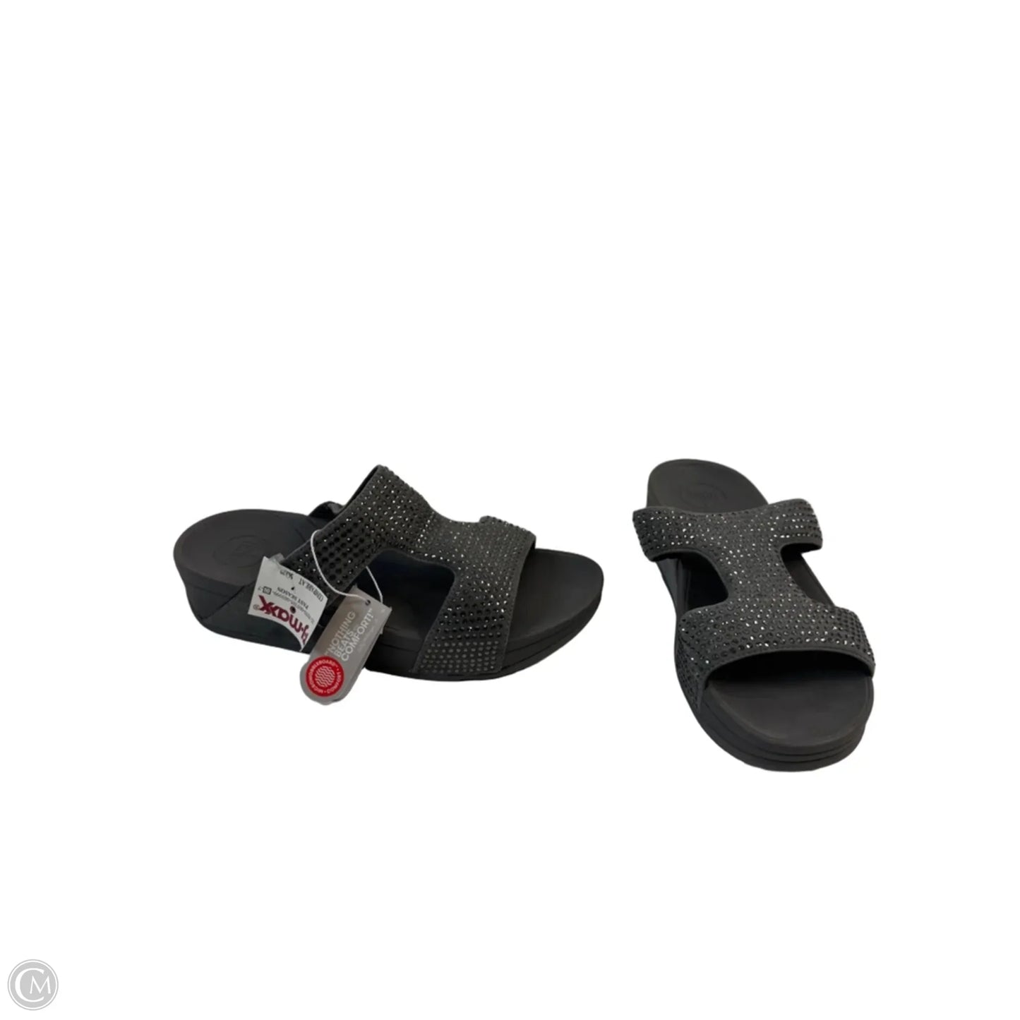 Sandals Heels Platform By Fitflop In Grey, Size: 7