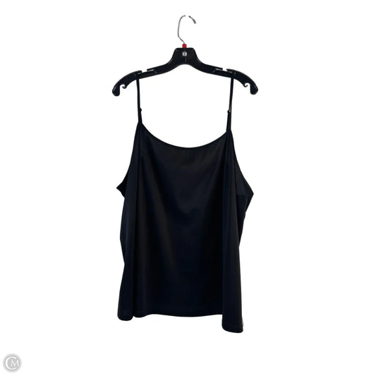 Top Cami By Apt 9 In Black, Size: 2x