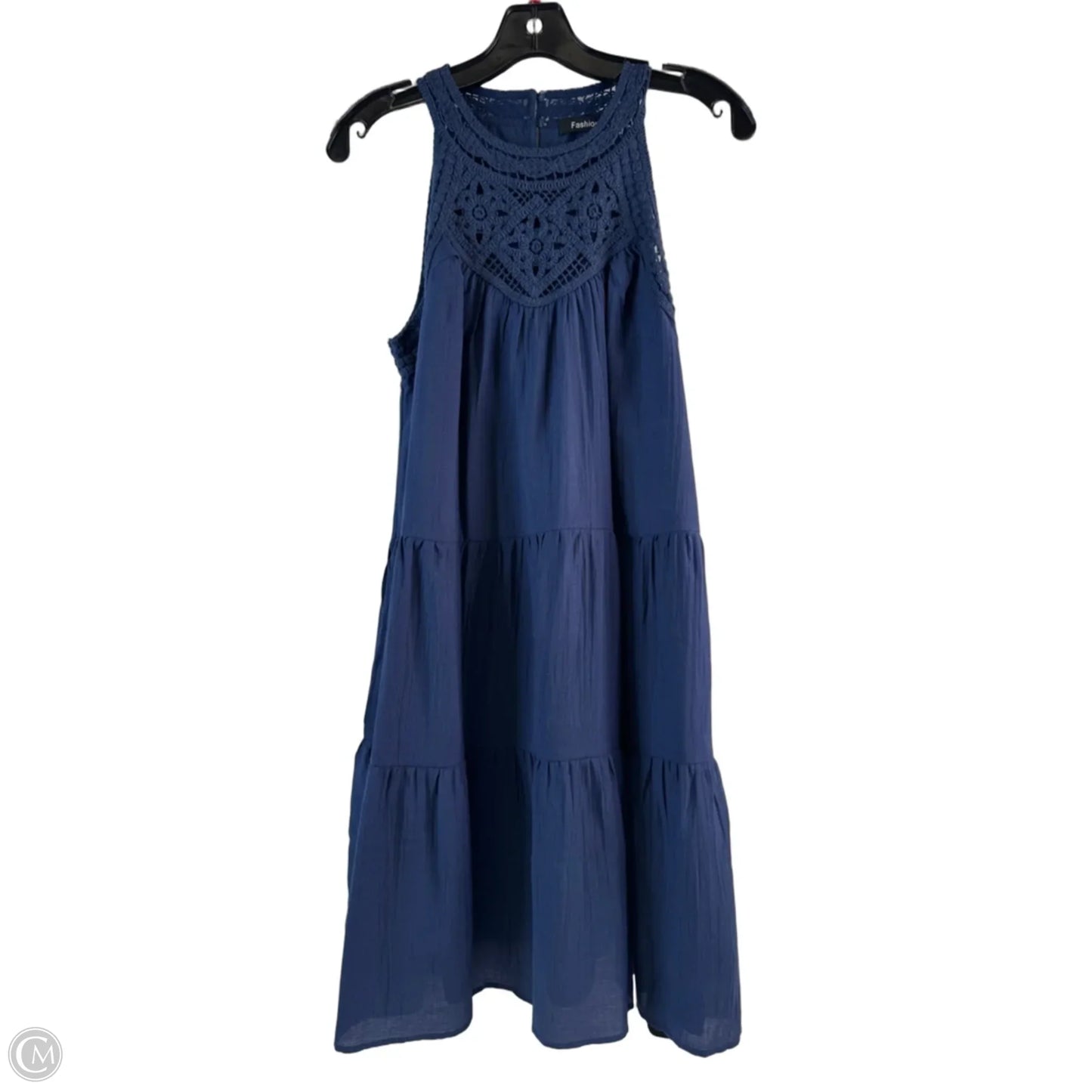 Dress Casual Midi By Clothes Mentor In Blue, Size: M